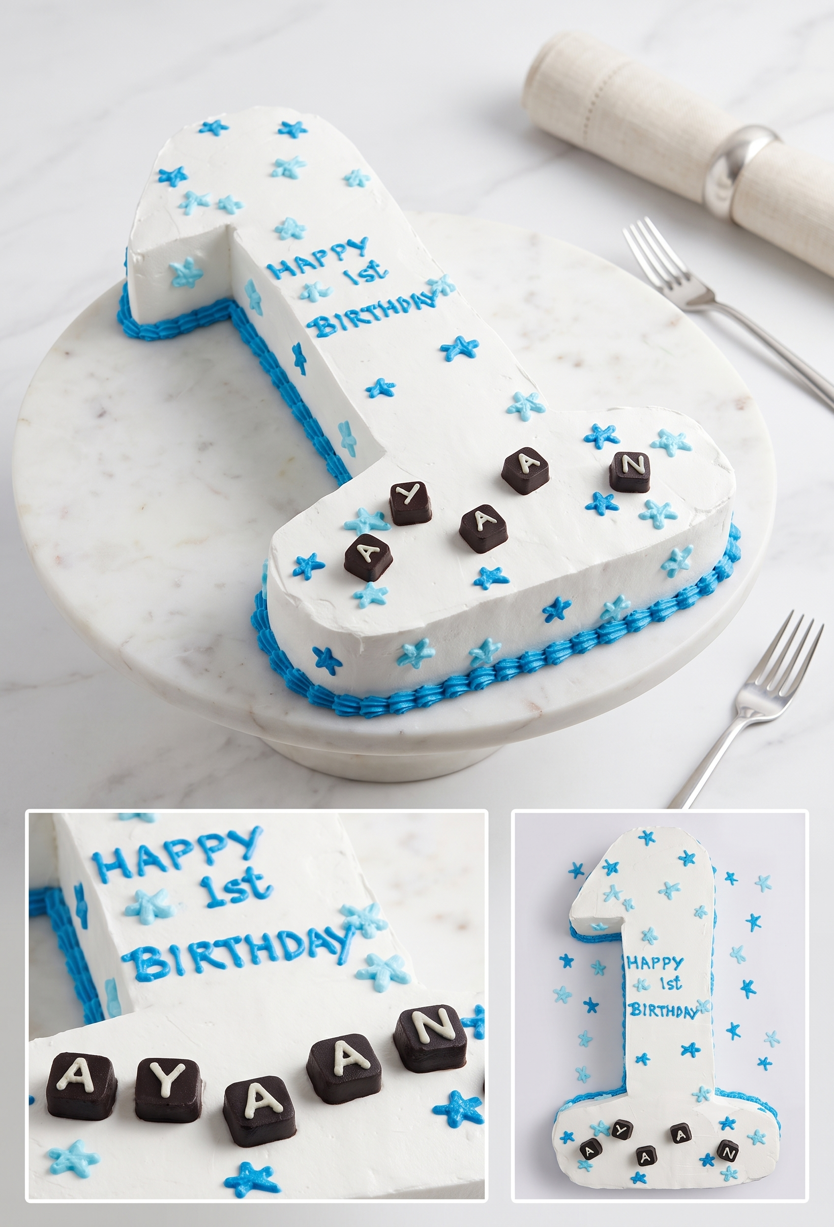 numeric one cake