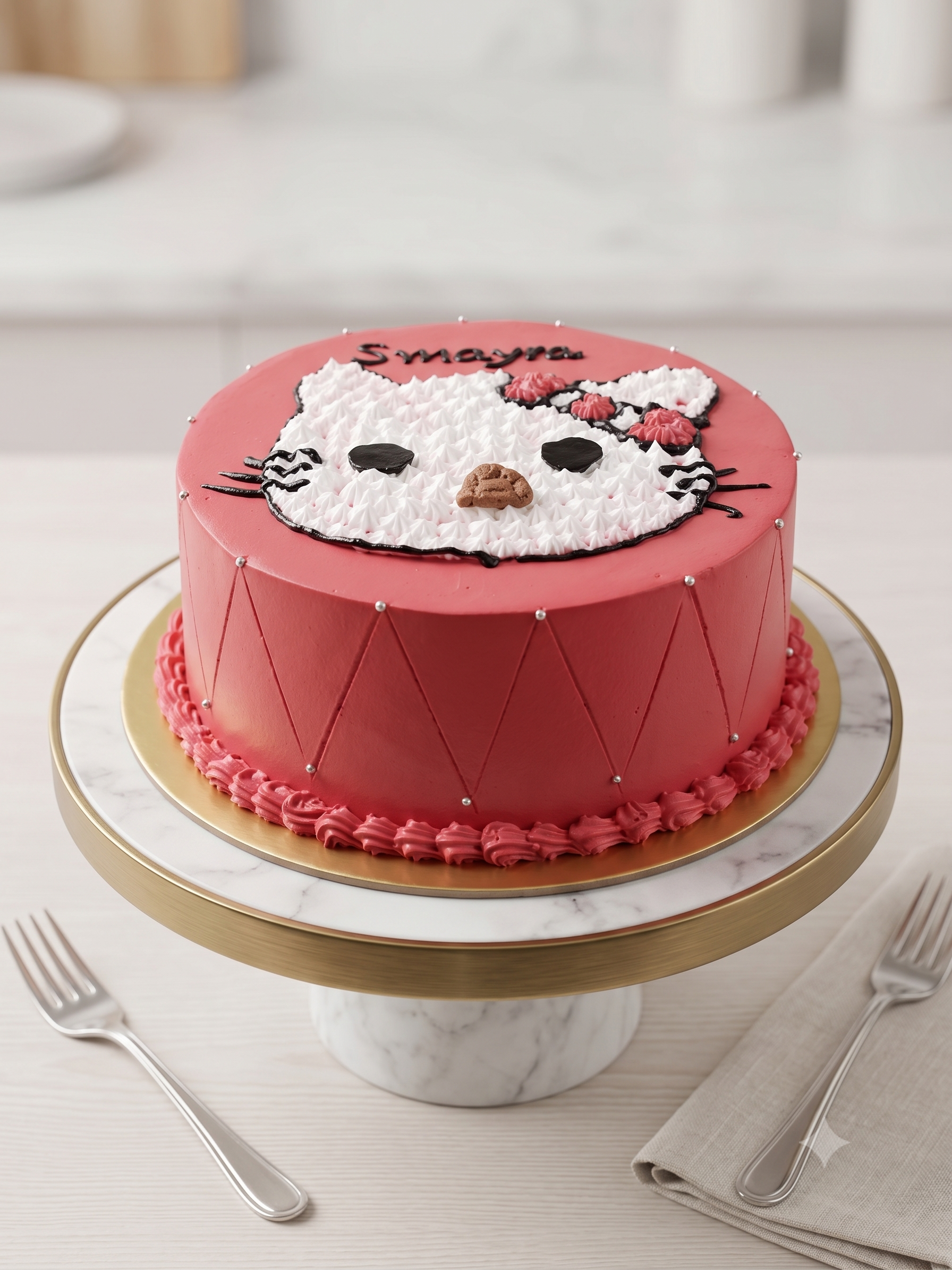 Hello Kitty Birthday Cake