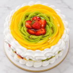 Dual flavor Cake