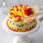 Rasmalai Red Rosset cake