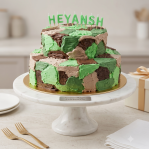 solider theme cake