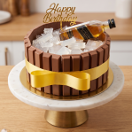 Black Label KitKat Cake