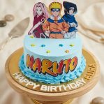Naruto Theme Cake
