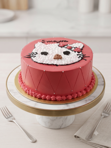 Hello Kitty Birthday Cake