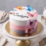 Butterfly Birthday Cake